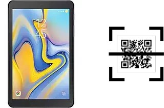 How to read QR codes on a Samsung Galaxy Tab A 8.0 (2018)?