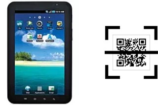 How to read QR codes on a Samsung Galaxy Tab T-Mobile T849?