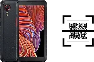 How to read QR codes on a Samsung Galaxy Xcover 5?