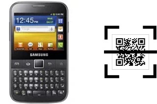 How to read QR codes on a Samsung Galaxy Y Pro B5510?