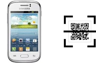 How to read QR codes on a Samsung Galaxy Young S6310?