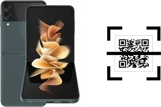 How to read QR codes on a Samsung Galaxy Z Flip3 5G?