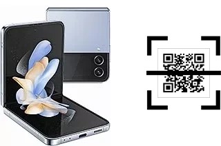 How to read QR codes on a Samsung Galaxy Z Flip4?