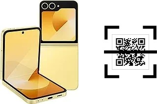 How to read QR codes on a Samsung Galaxy Z Flip6?