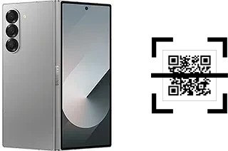 How to read QR codes on a Samsung Galaxy Z Fold6?