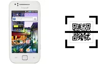 How to read QR codes on a Samsung M130K Galaxy K?