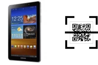 How to read QR codes on a Samsung P6800 Galaxy Tab 7.7?