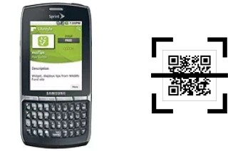 How to read QR codes on a Samsung M580 Replenish?