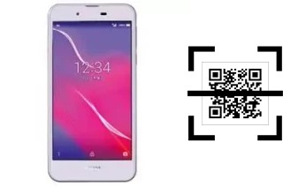 How to read QR codes on a Sharp Aquos L2?