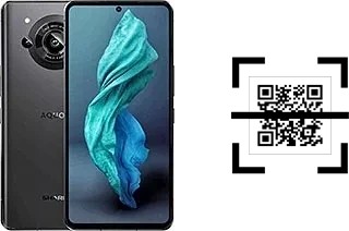 How to read QR codes on a Sharp Aquos R7s?