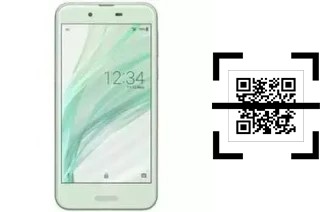 How to read QR codes on a Sharp Aquos Sense Basic?