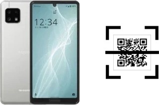 How to read QR codes on a Sharp Aquos Sense4 Lite?