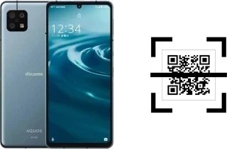 How to read QR codes on a Sharp Aquos Sense6?