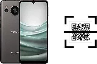 How to read QR codes on a Sharp Aquos sense7?