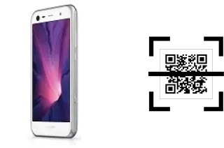 How to read QR codes on a Sharp Aquos Serie mini SHV38?