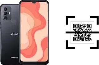 How to read QR codes on a Sharp Aquos V6?