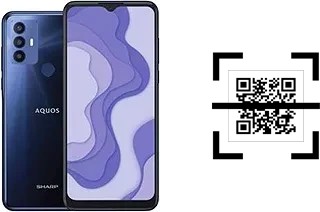 How to read QR codes on a Sharp Aquos V6 Plus?