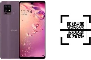 How to read QR codes on a Sharp Aquos Zero6?