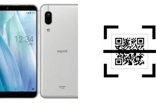 How to read QR codes on a Sharp Sense3 Plus?