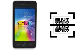 How to read QR codes on a SKK Glimpse 2?