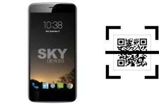 How to read QR codes on a Sky-Devices Sky Elite 5-5L Plus?