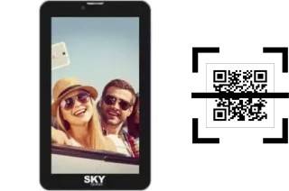 How to read QR codes on a Sky-Devices SKY Platinum 7-0?