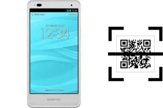 How to read QR codes on a SoftBank Softbank 202K?