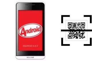 How to read QR codes on a Solone SL-KA4 Plus?