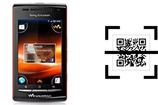 How to read QR codes on a Sony Ericsson W8?