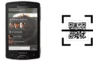 How to read QR codes on a Sony Ericsson Xperia mini?