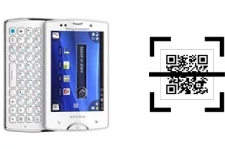 How to read QR codes on a Sony Ericsson Xperia mini pro?