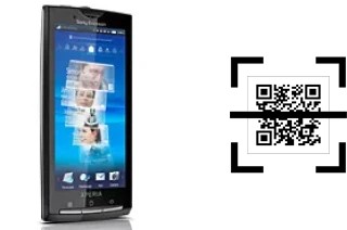 How to read QR codes on a Sony Ericsson Xperia X10?