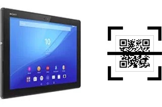 How to read QR codes on a Sony Xperia Z4 Tablet WiFi?