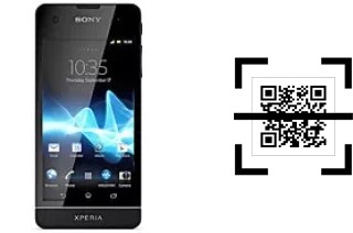 How to read QR codes on a Sony Xperia SX SO-05D?