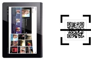 How to read QR codes on a Sony Tablet S?