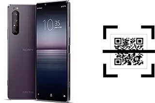 How to read QR codes on a Sony Xperia 1 II?