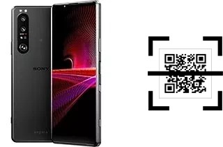 How to read QR codes on a Sony Xperia 1 III?