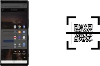 How to read QR codes on a Sony Xperia 1?