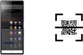 How to read QR codes on a Sony Xperia 10 Plus?