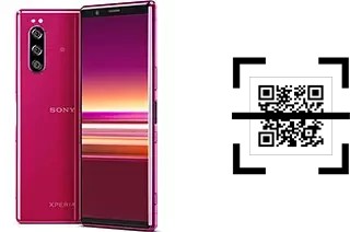 How to read QR codes on a Sony Xperia 5?