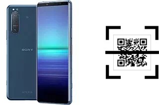 How to read QR codes on a Sony Xperia 5 II?