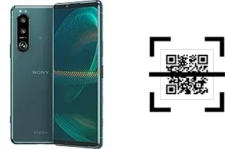 How to read QR codes on a Sony Xperia 5 III?