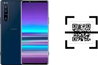 How to read QR codes on a Sony Xperia 5 Plus?