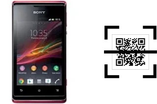 How to read QR codes on a Sony Xperia E?