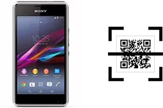 How to read QR codes on a Sony Xperia E1 dual?