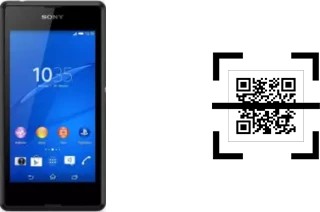 How to read QR codes on a Sony Xperia E3 4G?