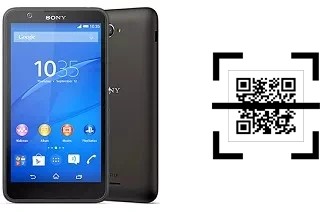 How to read QR codes on a Sony Xperia E4 Dual?