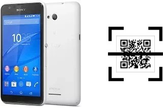 How to read QR codes on a Sony Xperia E4g Dual?