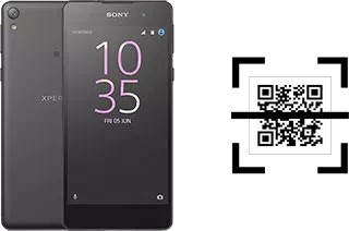 How to read QR codes on a Sony Xperia E5?