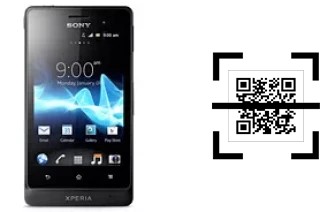 How to read QR codes on a Sony Xperia go?